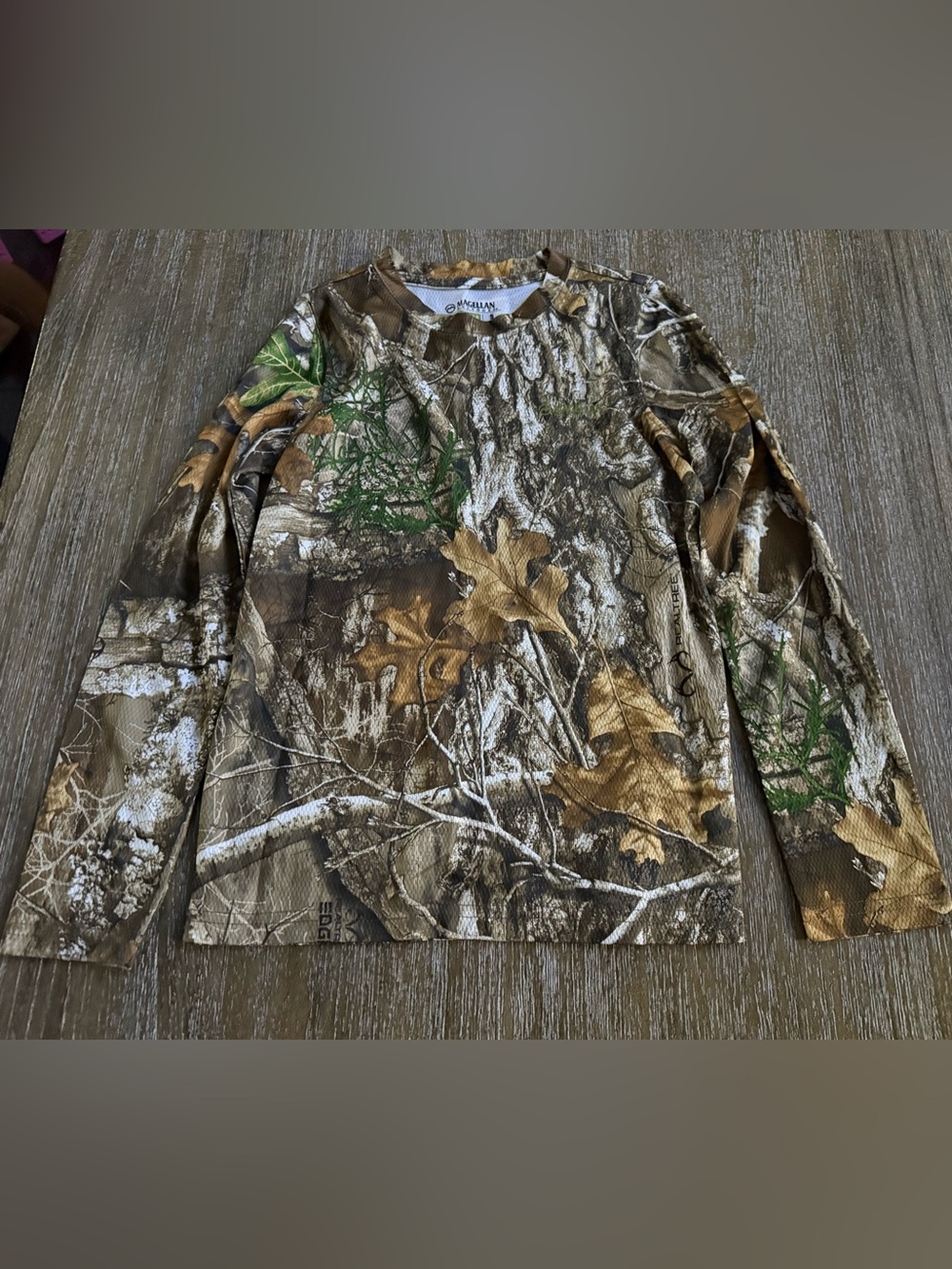 Magellan Outdoors Long-Sleeve Realtree Camo Shirt - Brown/Green
